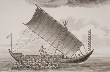 Ein Caracore aus Borneo, graviert von Thomas Milton (1743-1827), 1820